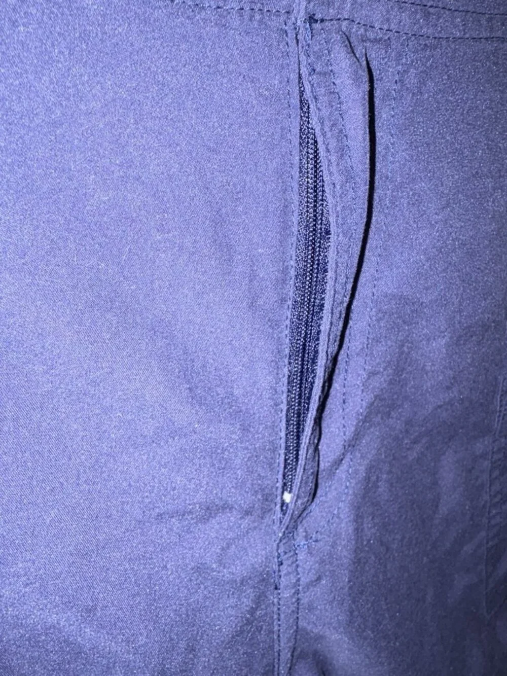Liz Claiborne Blue Casual Shorts Women 16 36X5 Stretch Polyester